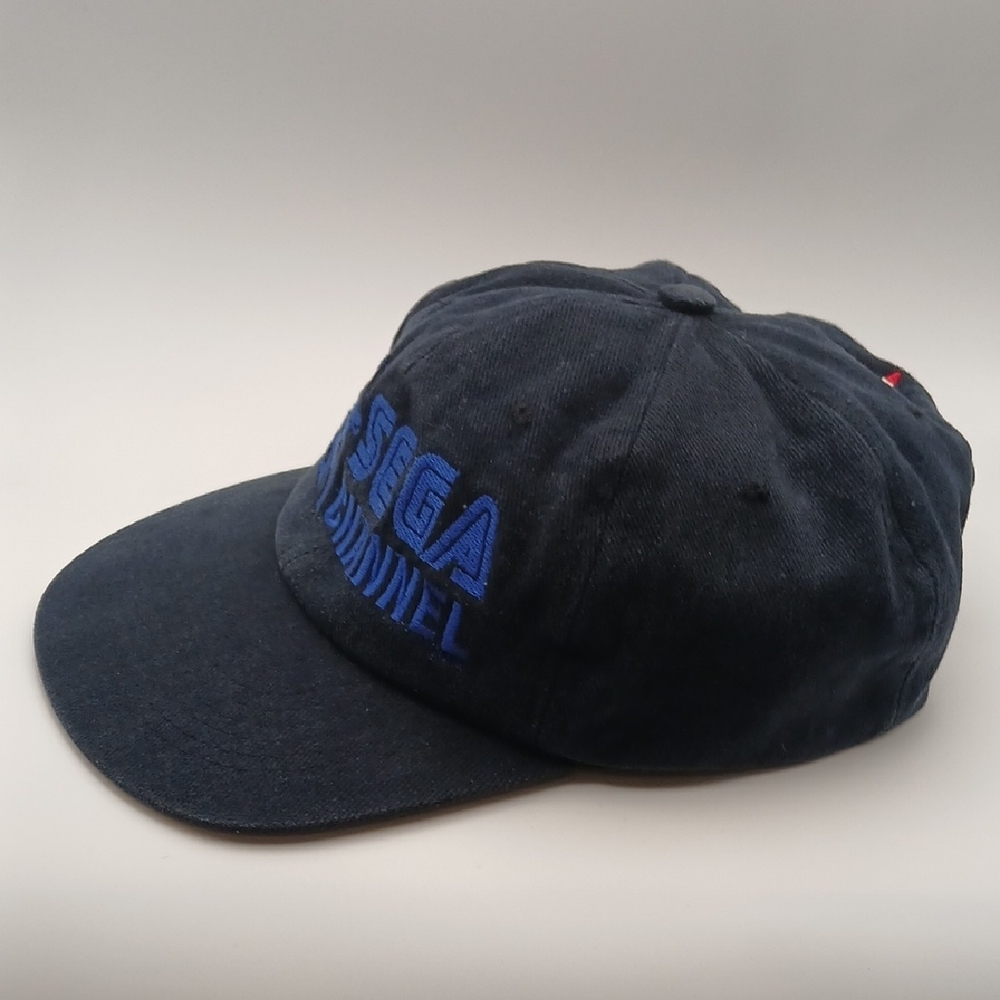 Vintage SEGA Channel Sonic The Hedgehog 90s Adjustable Hat Rare Retro Gaming - Picture 6 of 10